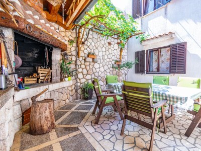 Apartment Three bedroom apartment with terrace and sea view Crikvenica A-5494-a - Outdoor photo 7