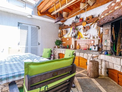 Apartment Three bedroom apartment with terrace and sea view Crikvenica A-5494-a - Outdoor photo 8