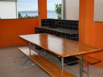 Apartment One bedroom apartment with balcony and sea view Novi Vinodolski A-5514-a - Outdoor photo 5