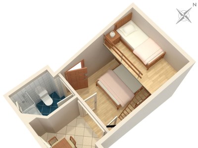 Apartment Studio flat with air-conditioning Igrane, Makarska AS-5266-a - Outdoor photo 22