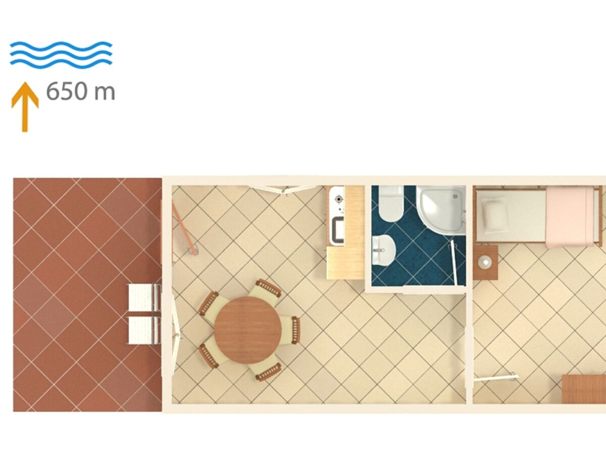 Apartment One bedroom apartment with terrace and sea view Vrbnik, Krk A-5299-a - Outdoor photo 4