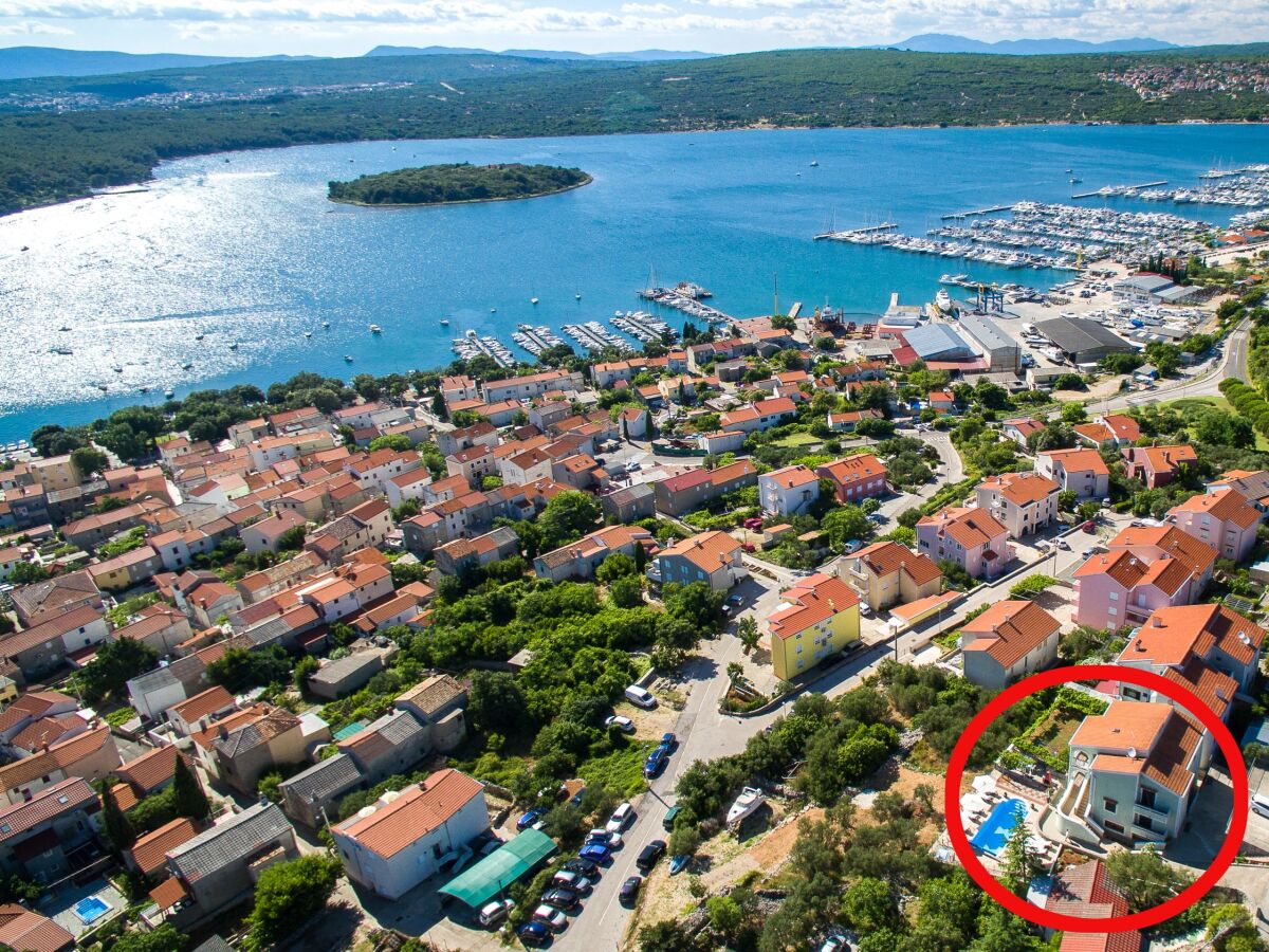 Apartment Two bedroom apartment with terrace and sea view Punat, Krk A-5345-c - Outdoor photo 2