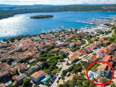 Apartment Two bedroom apartment with terrace and sea view Punat, Krk A-5345-c - Outdoor photo 2