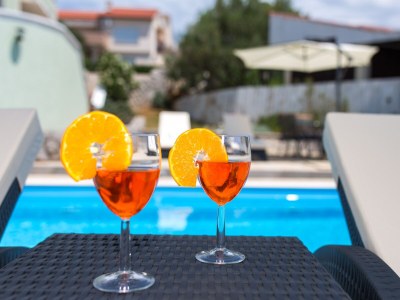 Apartment Two bedroom apartment with terrace and sea view Punat, Krk A-5345-c - Outdoor photo 14