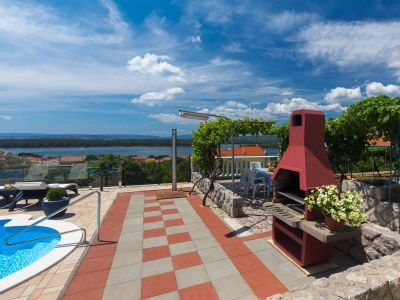 Apartment Two bedroom apartment with terrace and sea view Punat, Krk A-5345-c - Outdoor photo 18