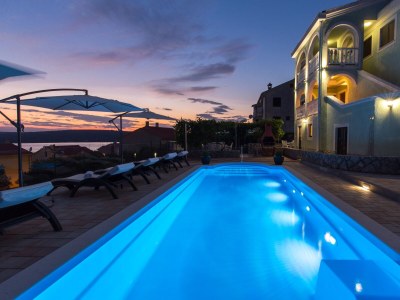 Apartment Two bedroom apartment with terrace and sea view Punat, Krk A-5345-c - Outdoor photo 19