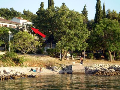 Apartment Studio flat with terrace and sea view Njivice, Krk AS-5325-a in Njivice - Apartment