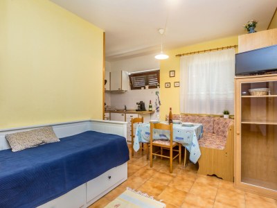 Apartment Studio flat with terrace and sea view Njivice, Krk AS-5325-a - Outdoor photo 17