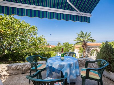 Apartment Studio flat with terrace and sea view Njivice, Krk AS-5325-a - Outdoor photo 28