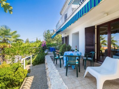 Apartment Studio flat with terrace and sea view Njivice, Krk AS-5325-a - Outdoor photo 30