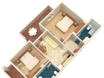 Apartment Two bedroom apartment with terrace Sveti Anton, Krk A-5288-a - Outdoor photo 24