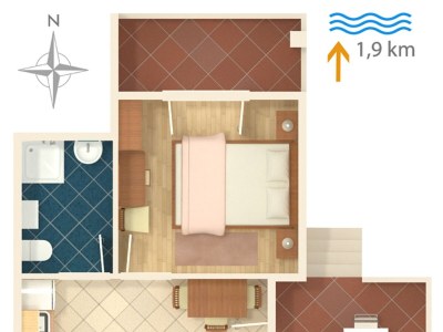 Apartment Two bedroom apartment with terrace Sveti Anton, Krk A-5288-a - Outdoor photo 25