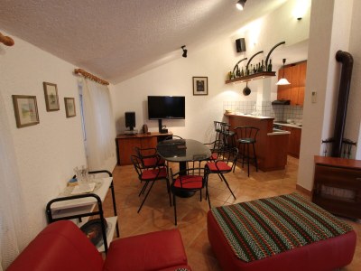 Apartment Two bedroom apartment with terrace and sea view Malinska, Krk A-5290-a - Outdoor photo 8