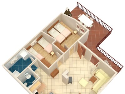 Apartment Two bedroom apartment with terrace and sea view Malinska, Krk A-5290-a - Outdoor photo 27