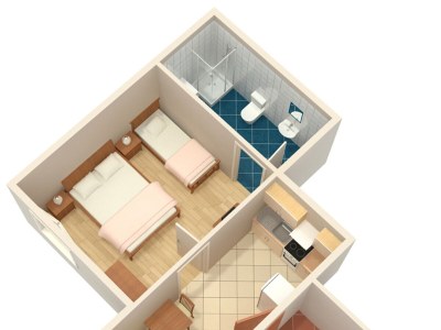 Apartment One bedroom apartment with terrace and sea view Njivice, Krk A-5362-c - Outdoor photo 23