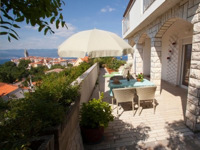 Apartment Two bedroom apartment with terrace and sea view Vrbnik, Krk A-5392-b - Outdoor photo 24