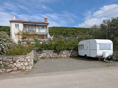 Apartment One bedroom apartment with balcony and sea view Punat, Krk A-5410-b - Outdoor photo 14