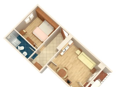 Apartment One bedroom apartment with balcony and sea view Punat, Krk A-5410-b - Outdoor photo 31