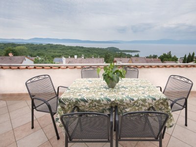 Apartment Two bedroom apartment with terrace and sea view Njivice, Krk A-5427-b - Outdoor photo 22