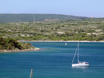 Apartment Two bedroom apartment with balcony and sea view Punat, Krk A-5428-a - Outdoor photo 27