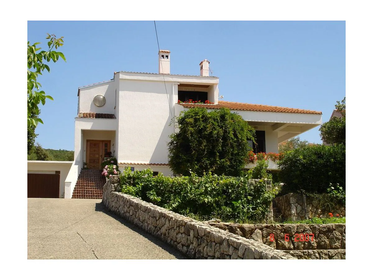 Apartment Studio flat with terrace and sea view Punat, Krk AS-5428-a