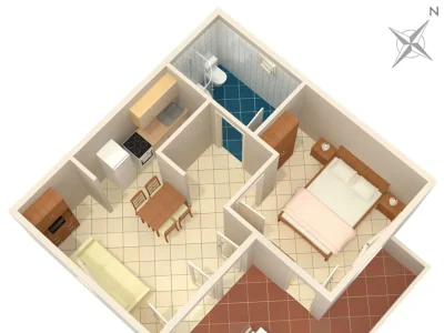 Apartment One bedroom apartment with terrace and sea view Čižići, Krk A-5469-b - Outdoor photo 9