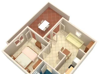 Apartment One bedroom apartment with terrace and sea view Čižići, Krk A-5469-b - Outdoor photo 10