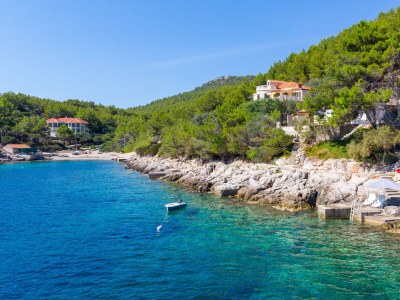 Apartment Two bedroom apartment near beach Cove Zaglav, Korčula A-12208-a - Outdoor photo 4