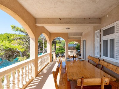 Apartment Two bedroom apartment near beach Cove Zaglav, Korčula A-12208-a - Outdoor photo 23