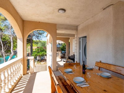 Apartment Two bedroom apartment near beach Cove Zaglav, Korčula A-12208-a - Outdoor photo 25