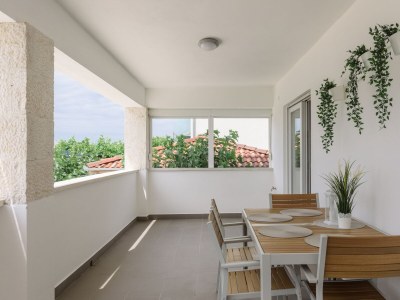 Apartment Two bedroom apartment with terrace and sea view Rogoznica A-11929-a - Outdoor photo 32