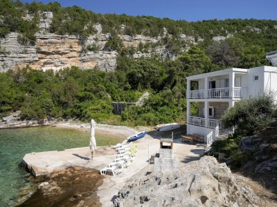 Holiday house Two bedroom house near beach Cove Pokrivenik, Hvar K-12040 - Outdoor photo 8