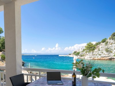 Holiday house Two bedroom house near beach Cove Pokrivenik, Hvar K-12040 - Outdoor photo 62
