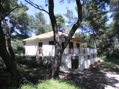 Holiday house Two bedroom house with terrace and sea view Sumartin, Brač K-12047 - Outdoor photo 3