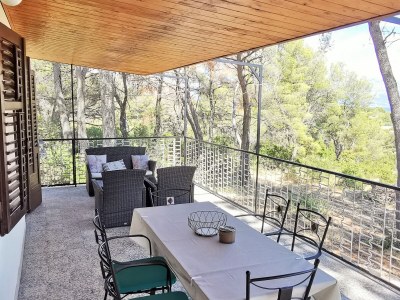 Holiday house Two bedroom house with terrace and sea view Sumartin, Brač K-12047 - Outdoor photo 24