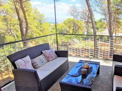 Holiday house Two bedroom house with terrace and sea view Sumartin, Brač K-12047 - Outdoor photo 25