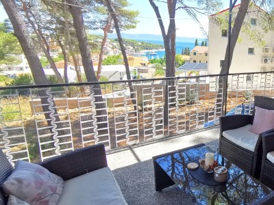 Holiday house Two bedroom house with terrace and sea view Sumartin, Brač K-12047 - Outdoor photo 26