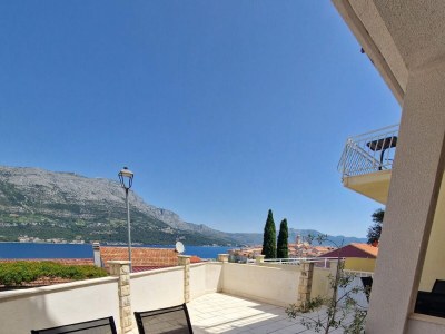 Apartment Two bedroom apartment with terrace and sea view Korčula A-4349-e - Outdoor photo 21