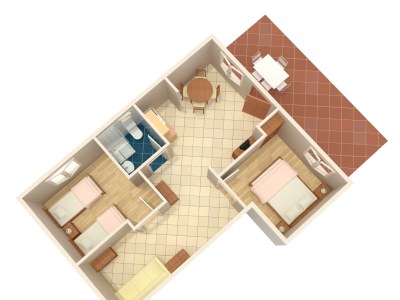 Apartment Two bedroom apartment with terrace Novi Vinodolski A-5600-a - Outdoor photo 21