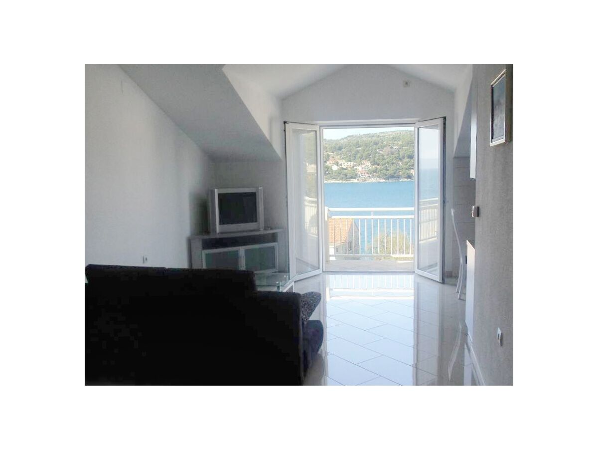 Apartment Two bedroom apartment with balcony and sea view Sumartin, Brač A-5620-d