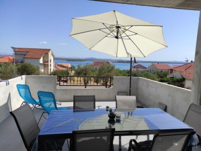 Apartment Two bedroom apartment with terrace and sea view Tkon, Pašman A-19127-a - Outdoor photo 22
