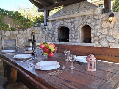 Holiday house Comfortable and spacious house with terrace Draga Bašćanska, Krk K-19204 - Outdoor photo 8