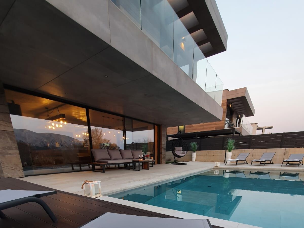 Villa Four-bedroom house with balcony Baška, Krk K-19533 - Outdoor photo 3