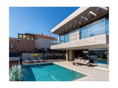 Villa Four-bedroom house with balcony Baška, Krk K-19533 in Baška - Villa