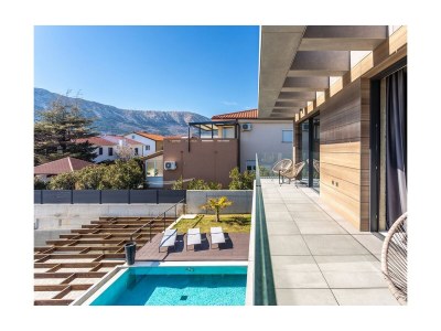 Villa Four-bedroom house with balcony Baška, Krk K-19533 - Outdoor photo 24