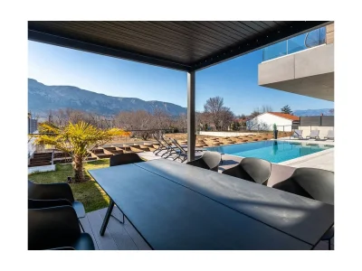 Villa Four-bedroom house with balcony Baška, Krk K-19534 - Outdoor photo 2