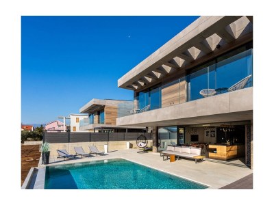 Villa Four-bedroom house with balcony Baška, Krk K-19534 - Outdoor photo 19