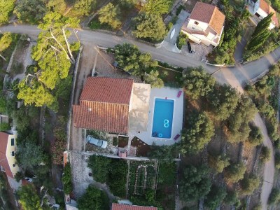 Holiday house Two bedroom house with terrace and sea view Cove Gradina, Korčula K-19317 - Outdoor photo 3