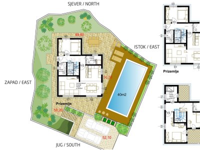 Holiday house Three bedroom house with terrace and sea view Škrip, Brač K-20897 - Outdoor photo 24