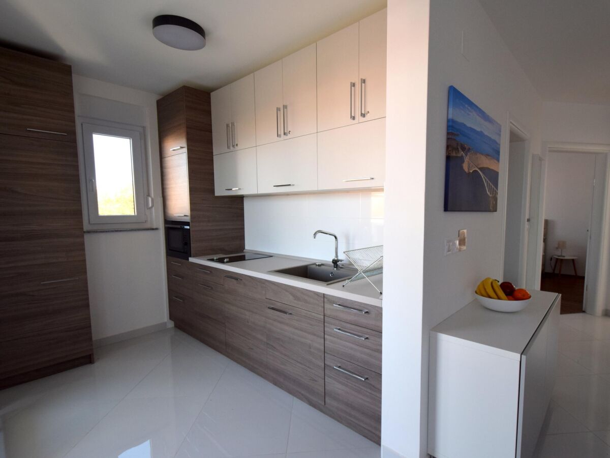 Apartment Two bedroom apartment with terrace and sea view Malinska, Krk A-19374-b - Outdoor photo 5